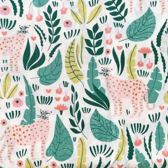 Cloud 9 Fabrics - Ethereal Jungle - Jungle Cats - Fabric - Picture 3 of 5